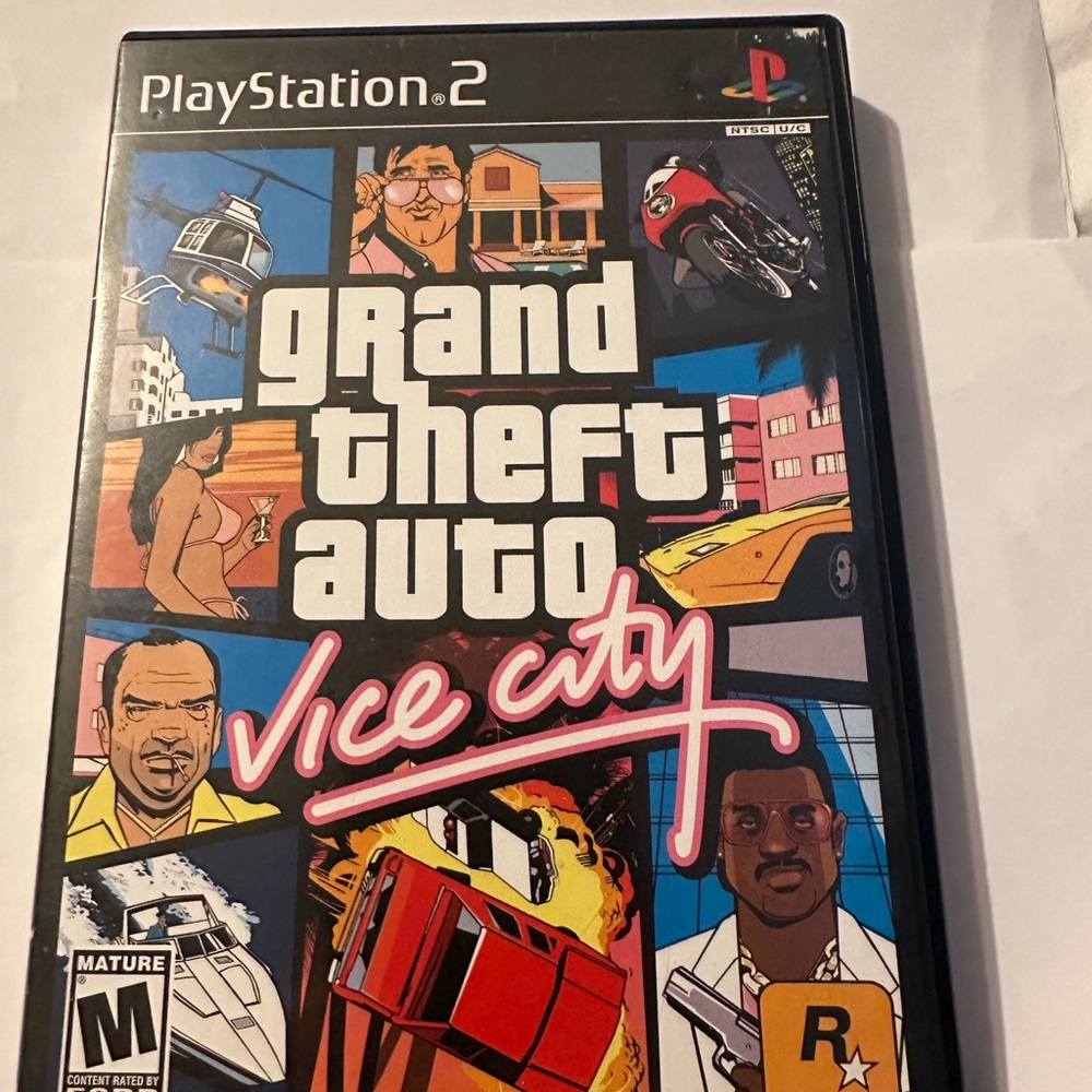 PS2 Grand Theft Auto: Vice City with 1 insert